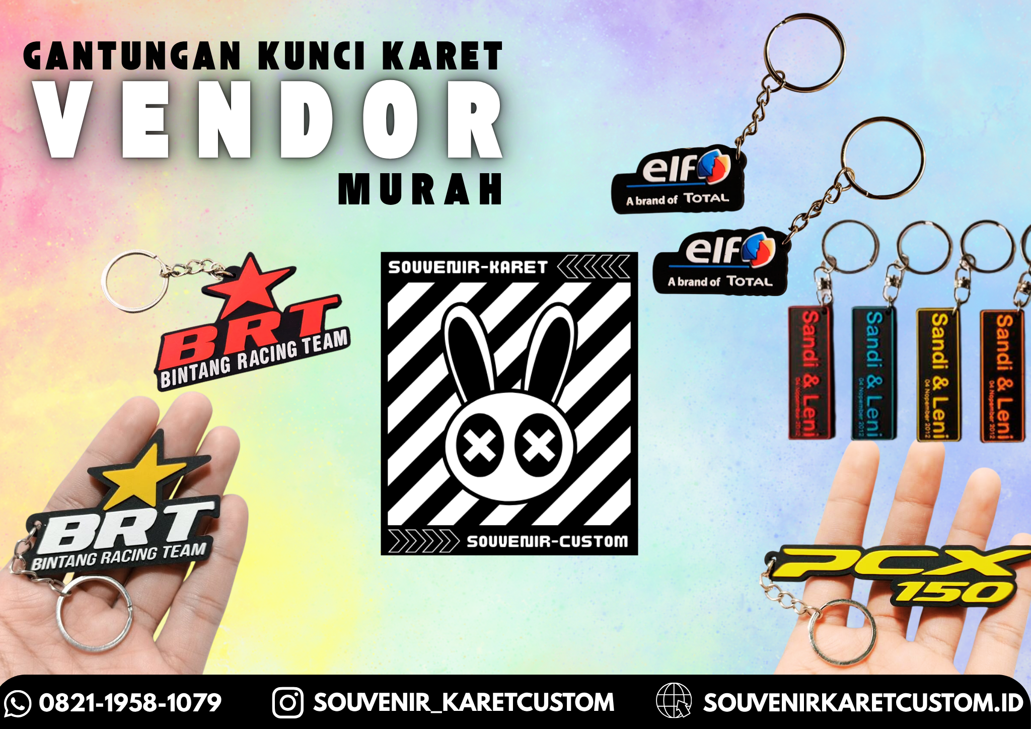 VENDOR GANTUNGAN KUNCI MURAH